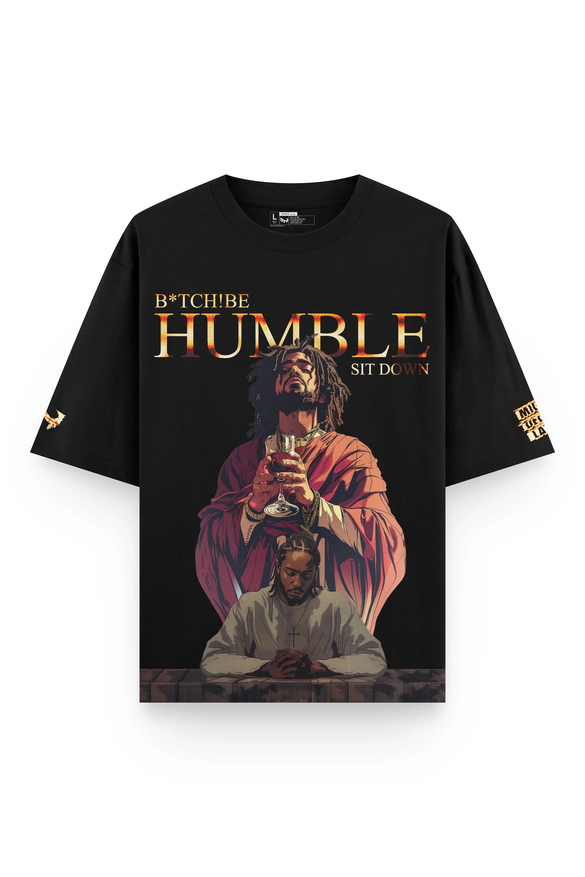 "The Throne" Graphic Tee | J. Cole x Kendrick Lamar Vintage Wash